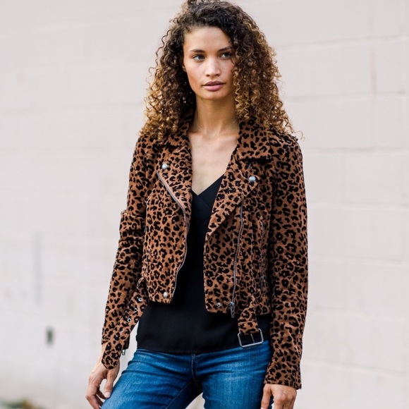 Blank Nyc Jungle Corduroy Moto Jacket 